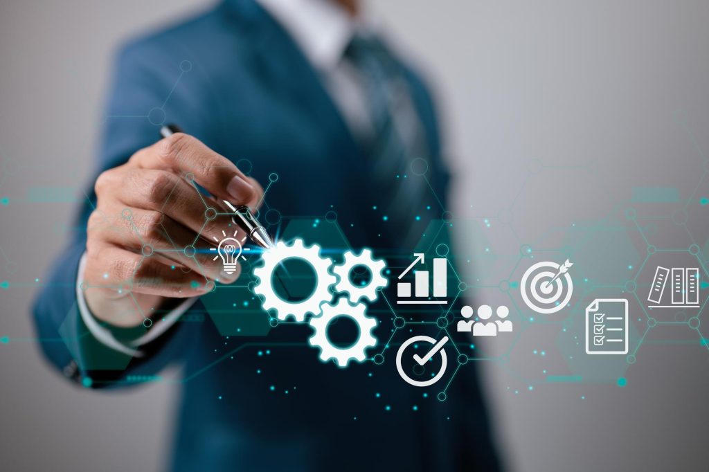 fpdl.in hands businessman virtual innovation business process problem solving workflow monitoring evaluation as well as quality control are all part operations management 27634 829 full 1024x682 1